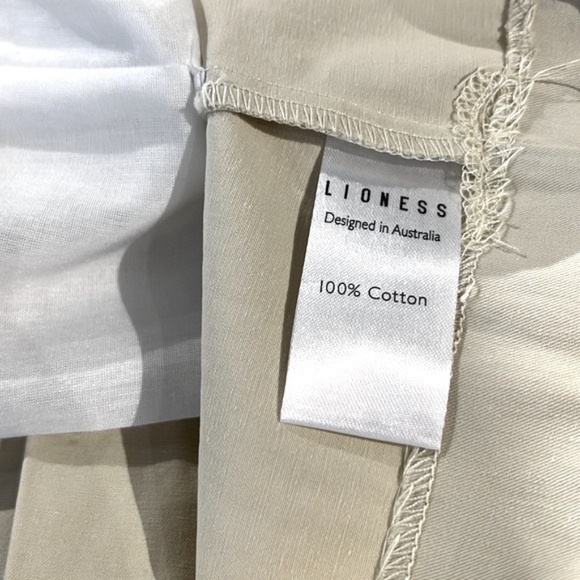 LIONESS Beige Pleated Utility Mini Skirt - Picture 6 of 6